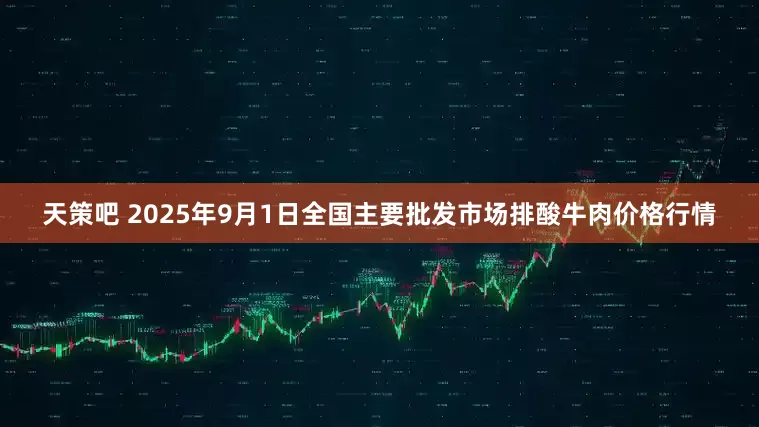 天策吧 2025年9月1日全国主要批发市场排酸牛肉价格行情